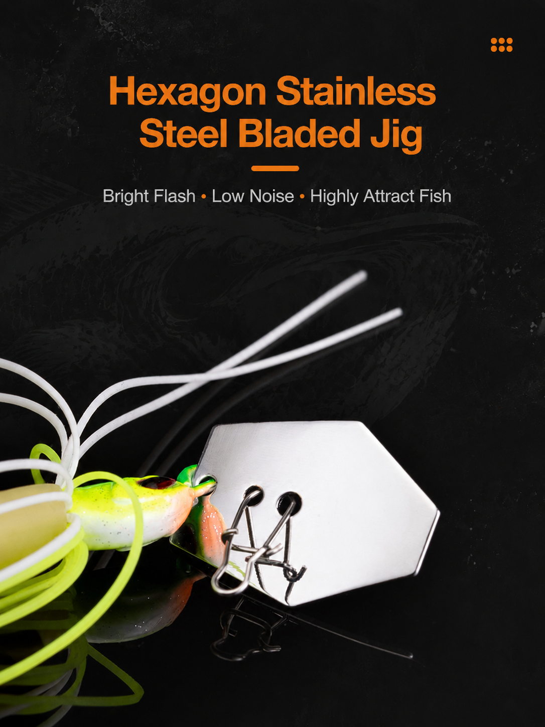 Spinnerbait Lure Set Silicone  - Fishing Lure Blade Bait บทวิจารณ์และราคา