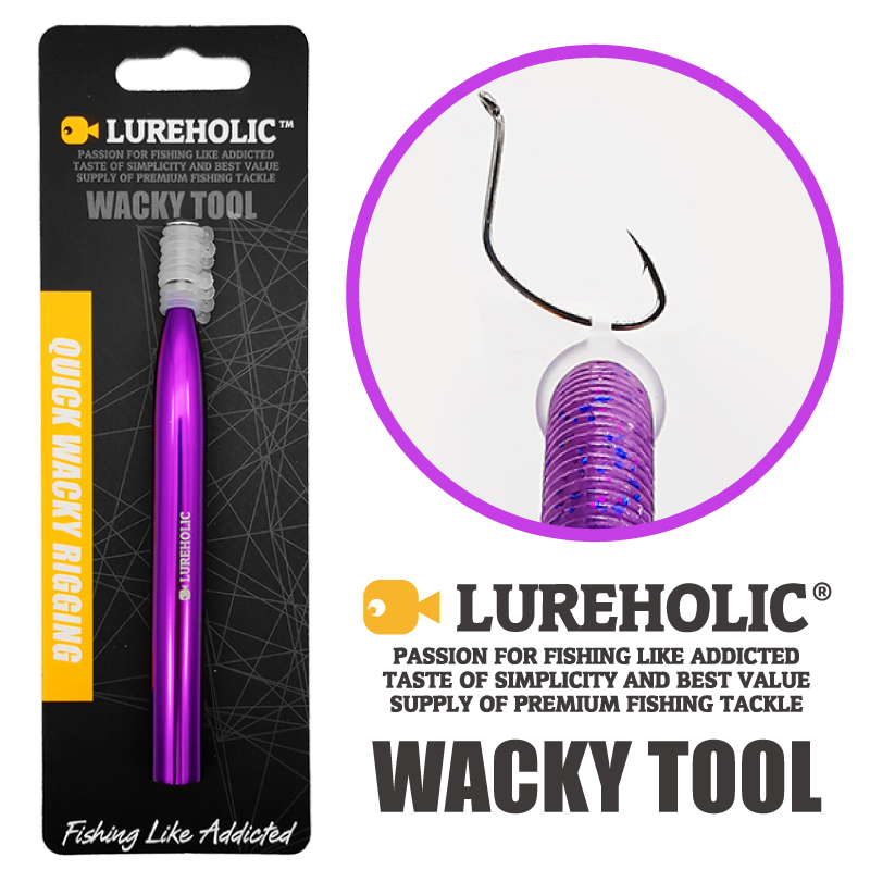 LUREHOLIC 8mm 12mm Wacky Tool  - Fishing Lure Kit บทวิจารณ์และราคา