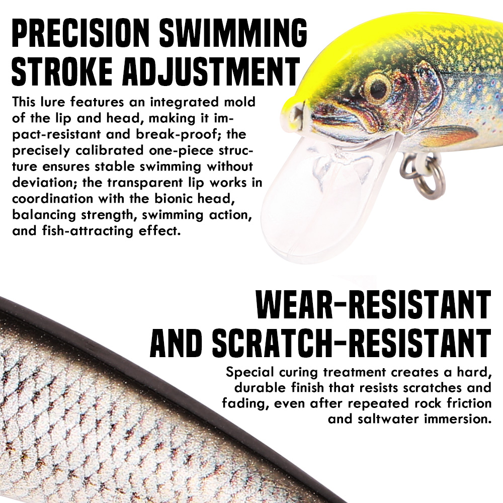 B&U Fishing Lures Sinking Minn - Fishing Lure Spinnerbait บทวิจารณ์และราคา