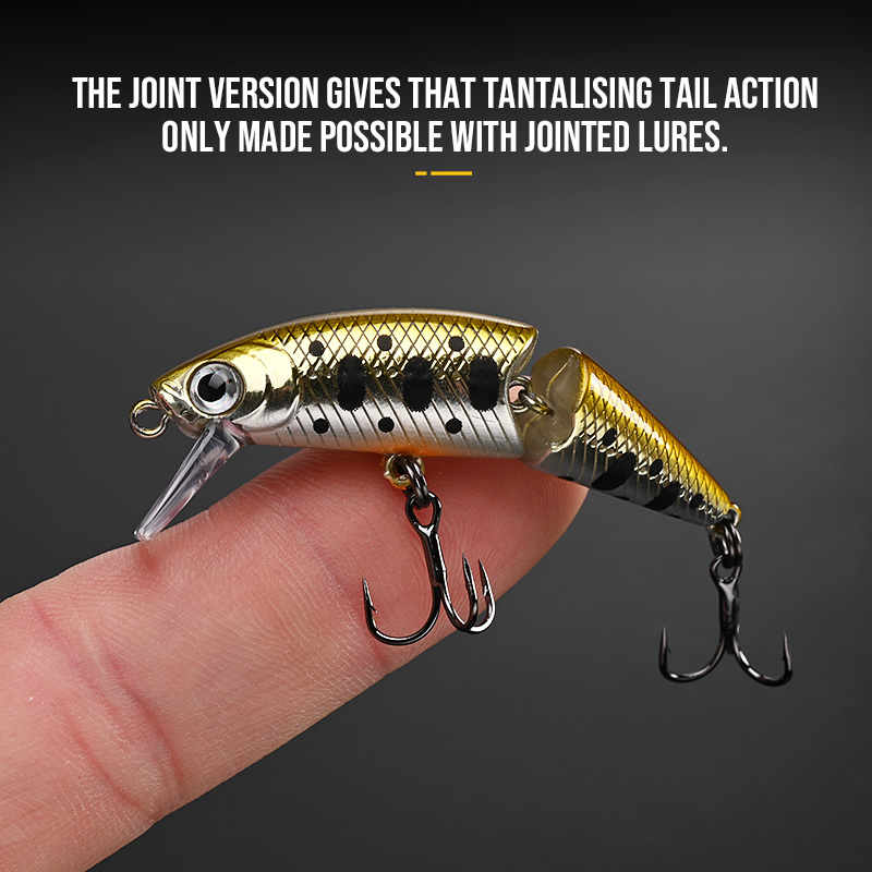 BLUX DR. Minnow Joint 50S Swim - Fishing Lure Popper บทวิจารณ์และราคา