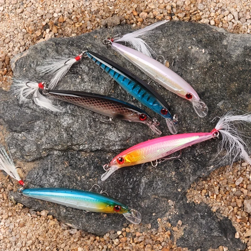 Laser 3D Eyes Bionic Minnow Fi - Fishing Lure Box บทวิจารณ์และราคา