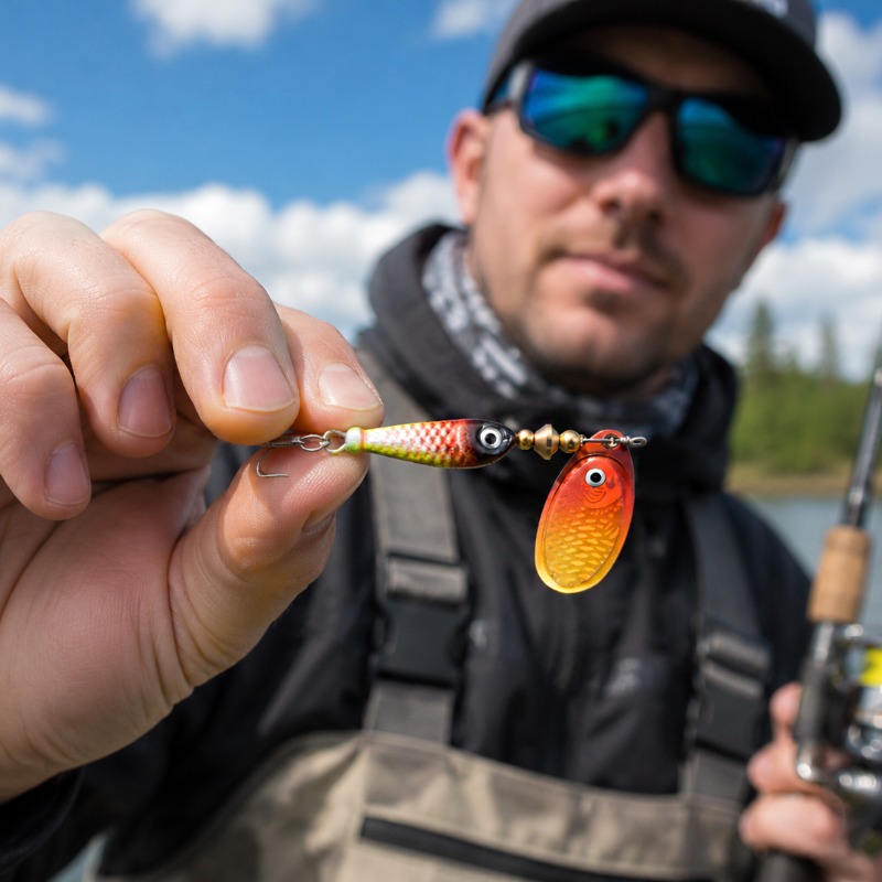 Fishing Spinner Lure Metal Rot - Fishing Lure Blade Bait บทวิจารณ์และราคา