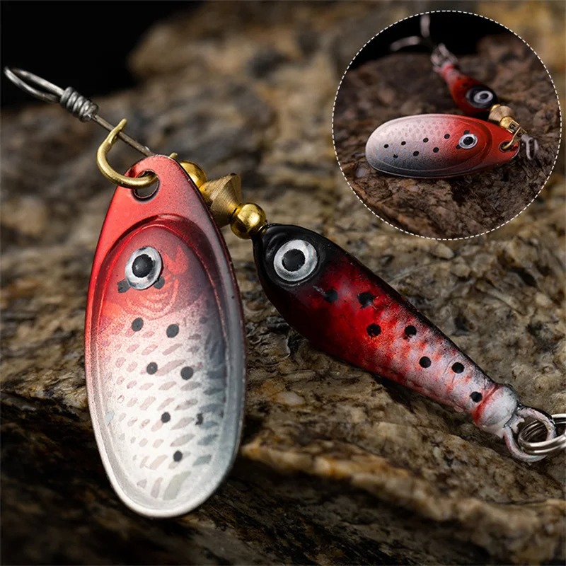 Fishing Spinner Lure Metal Rot - Fishing Lure Blade Bait บทวิจารณ์และราคา