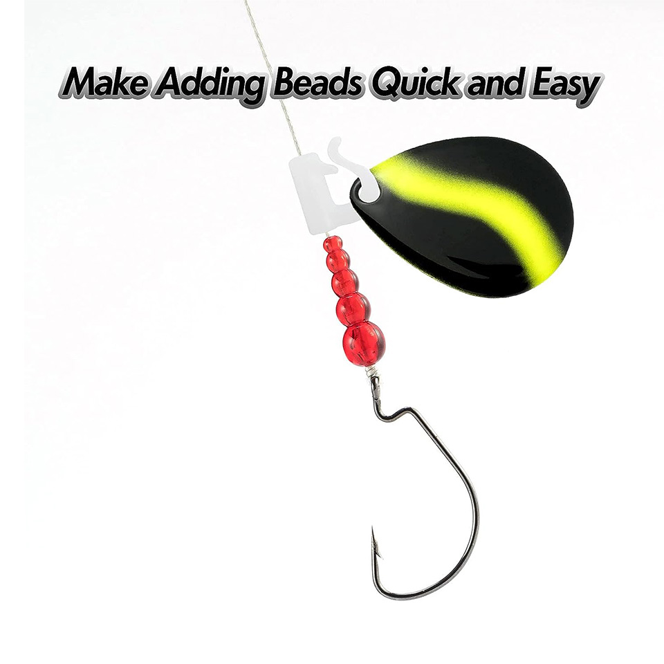 50PCS Stacked Fishing Beads Tr - Fishing Lure Spinner บทวิจารณ์และราคา