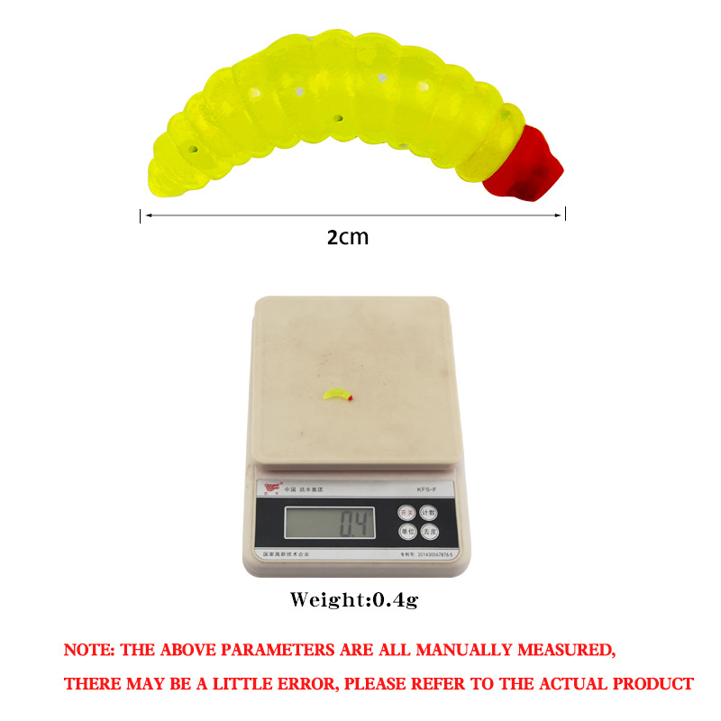 WESTBASS 20/50PCS Soft Larva S - Fishing Lure Soft Plastic บทวิจารณ์และราคา