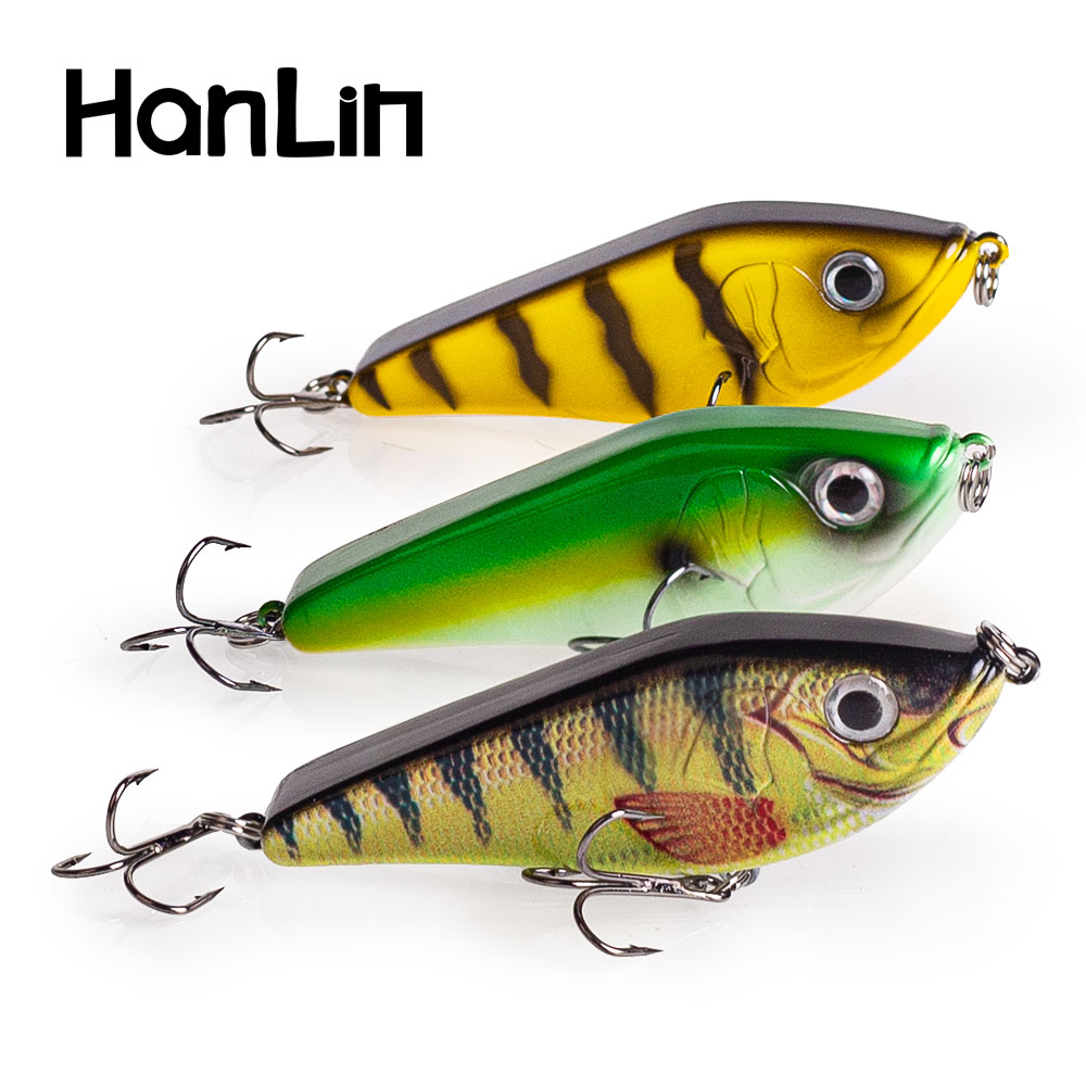 80mm/15.5g Muskies Jerkbait Pi - Fishing Lure Jerkbait บทวิจารณ์และราคา