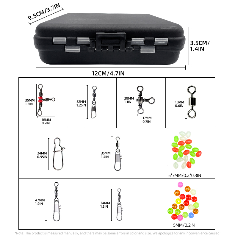 ShareShark 140Pcs fishing acce - Fishing Lure Box บทวิจารณ์และราคา