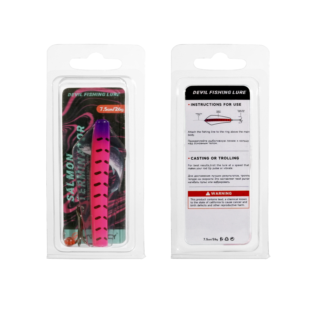 WATERBOY Devil Bait Saltwater  - Fishing Lure Spinnerbait บทวิจารณ์และราคา