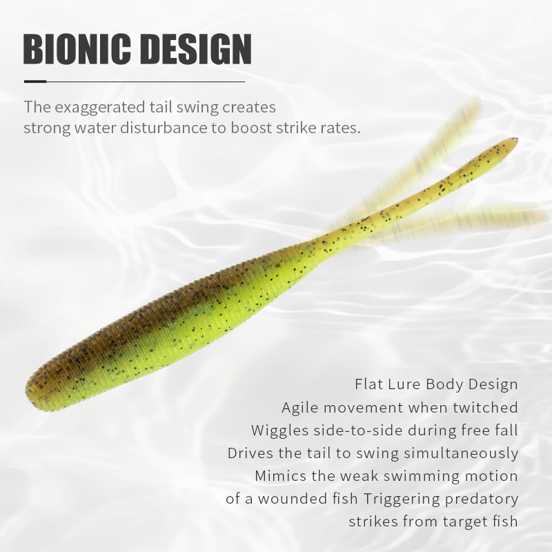 LUSHAZER 10/18pcs Fishing Lure - Fishing Lure Swimbait บทวิจารณ์และราคา