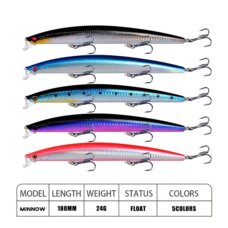 Minnow Fishing Lure Laser Hard - Fishing Lure Crankbait บทวิจารณ์และราคา