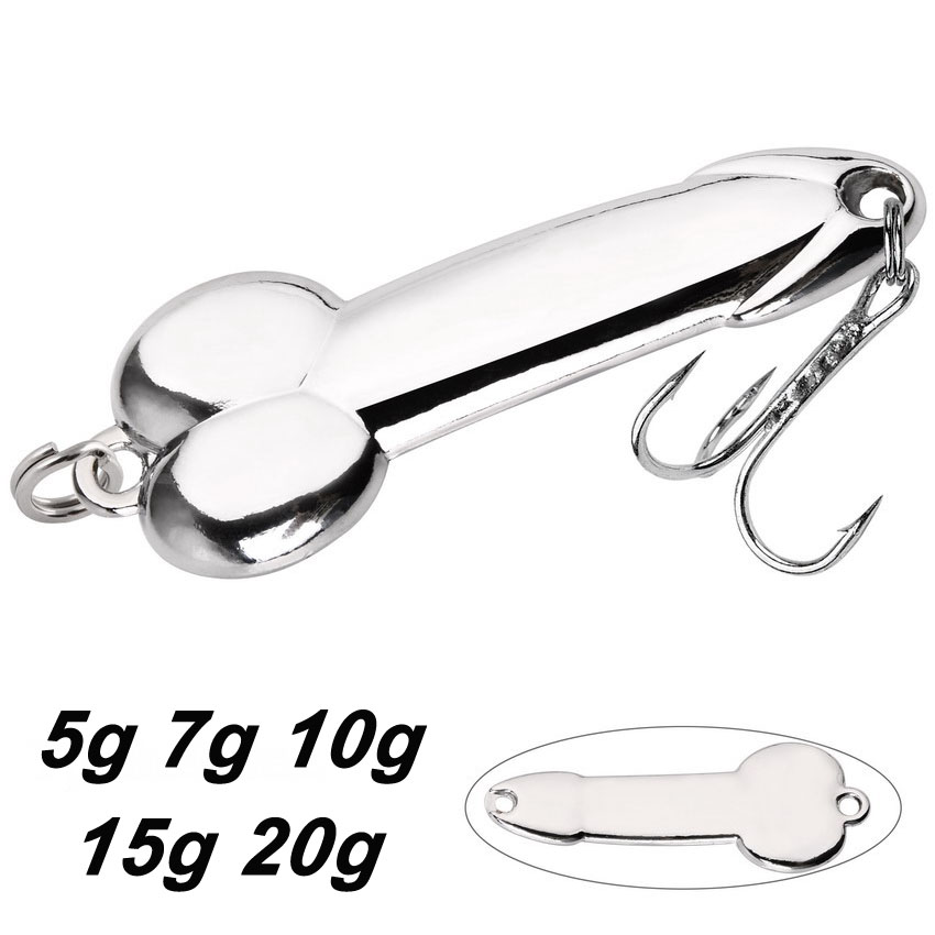 Metal Spoon Penis Shape Fishin - Fishing Lure Spoon บทวิจารณ์และราคา