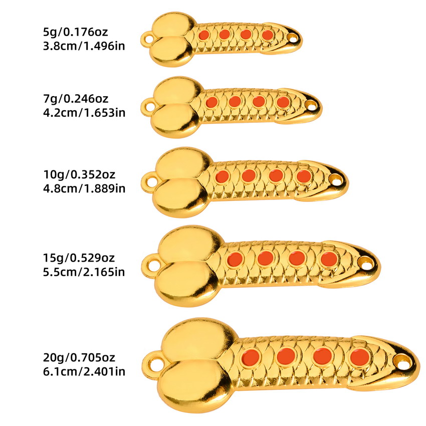 Metal Spoon Penis Shape Fishin - Fishing Lure Spoon บทวิจารณ์และราคา