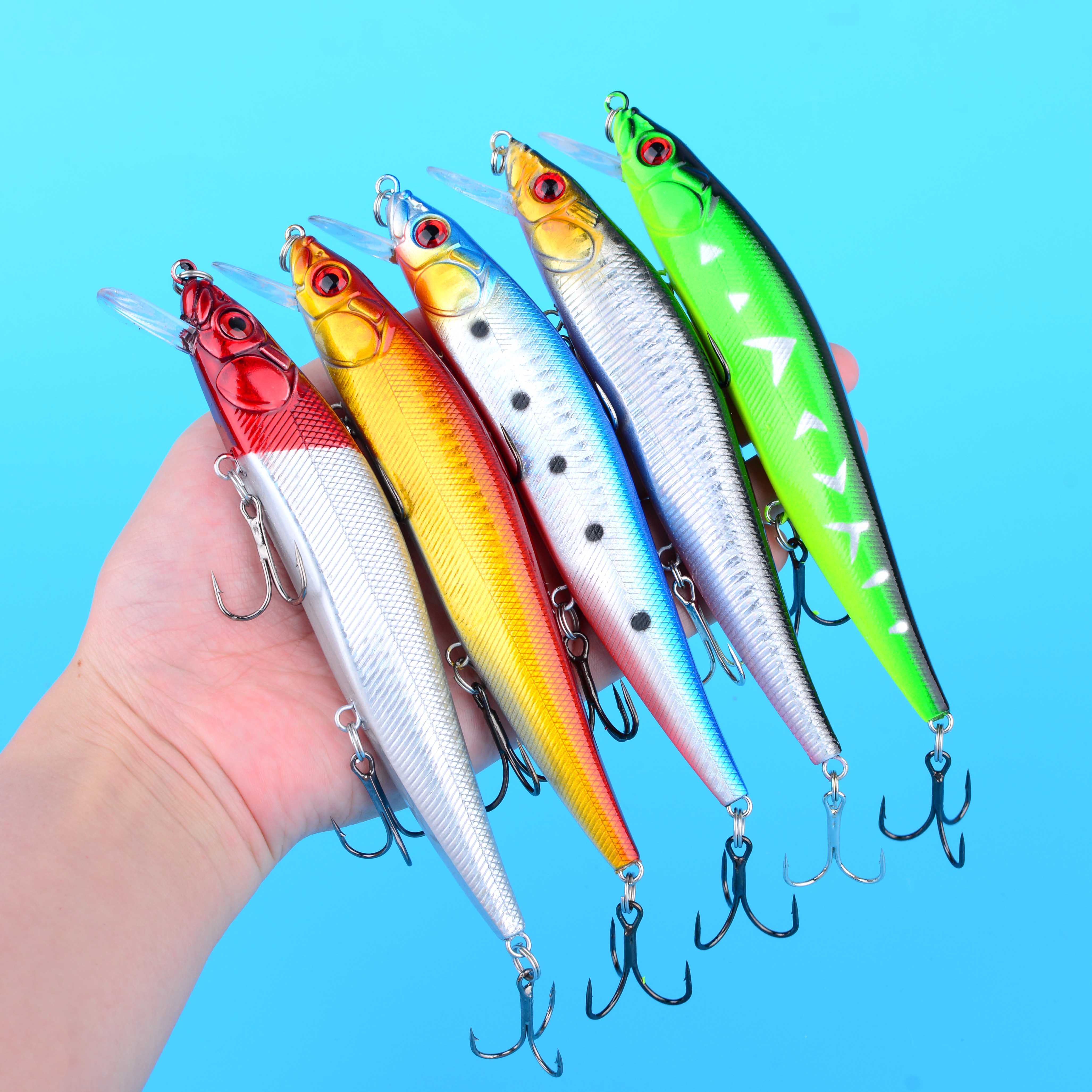 1pc Minnow Fishing Lure Floati - Fishing Lure Jerkbait บทวิจารณ์และราคา