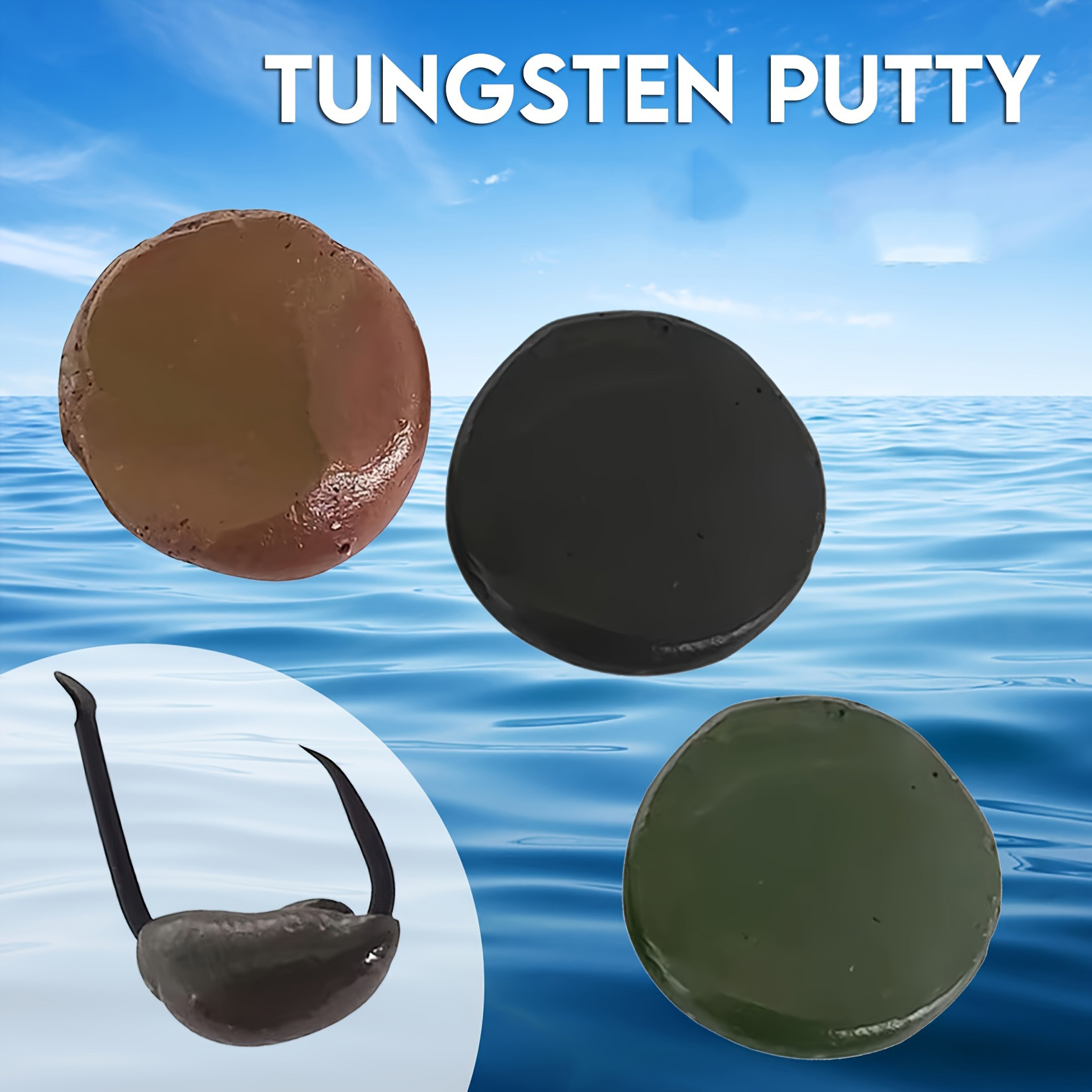 Tungsten Putty 0.5oz(15g) Tika - Fishing Lure Accessories บทวิจารณ์และราคา