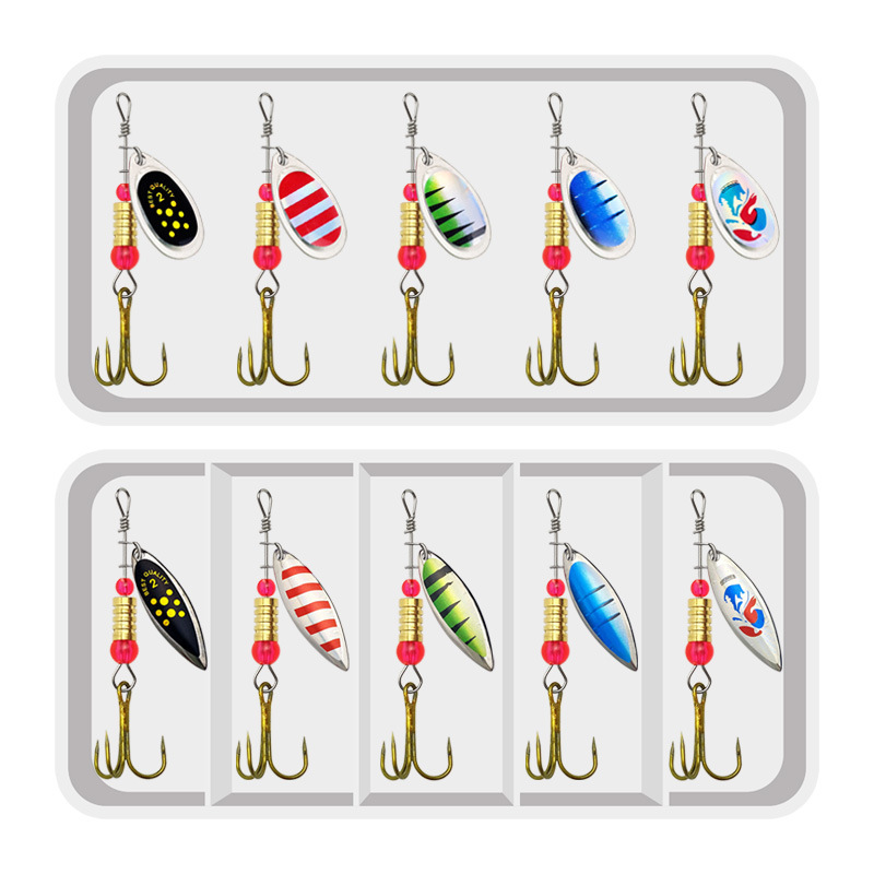 Fishing Lure Spinner Rotation  - Fishing Lure Spoon บทวิจารณ์และราคา