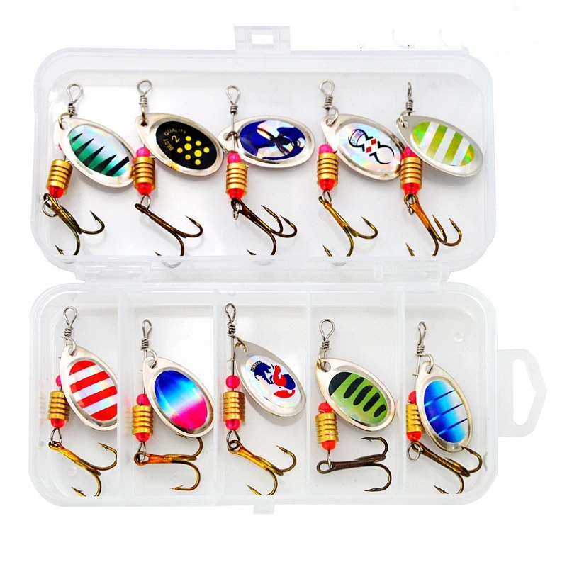Fishing Lure Spinner Rotation  - Fishing Lure Spoon บทวิจารณ์และราคา