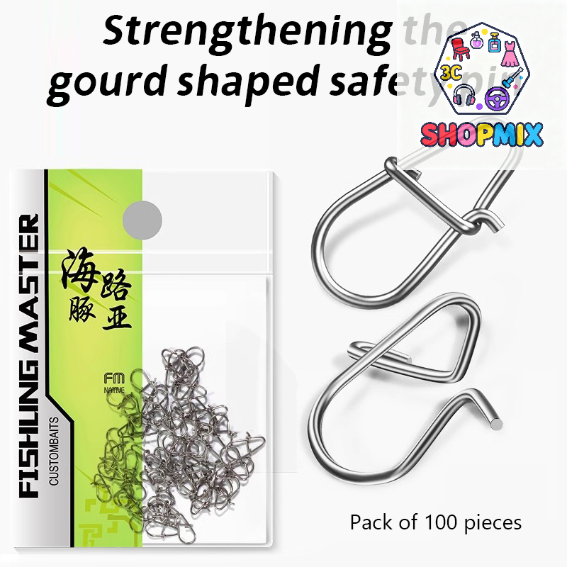 100Pcs Fishing Clips Fast Cran - Fishing Lure Crankbait บทวิจารณ์และราคา