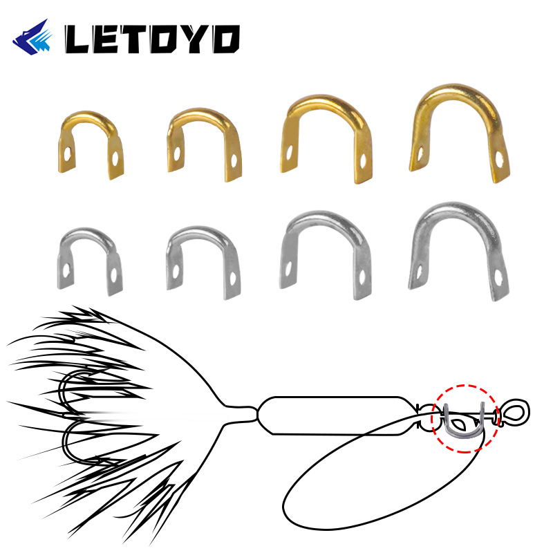 LETOYO 100pcs Folded Clevises  - Fishing Lure Making Kit บทวิจารณ์และราคา