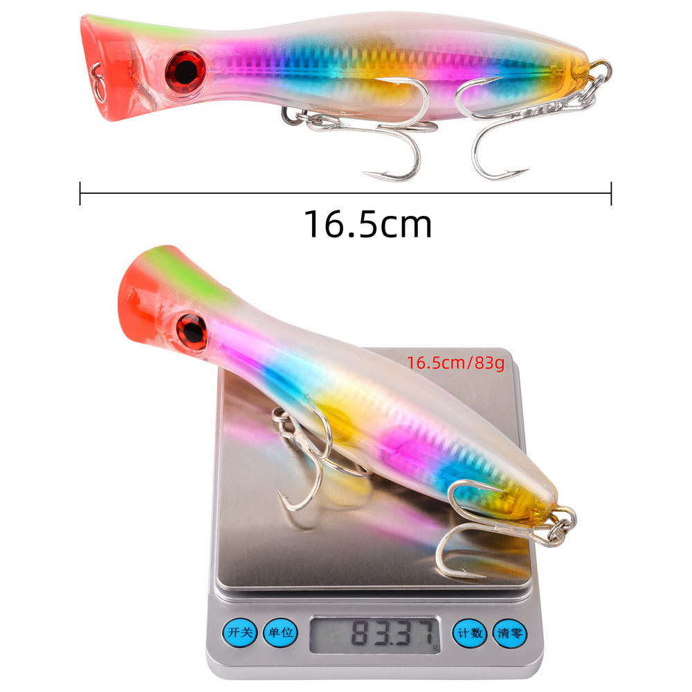 1pc 43g/83g Big Popper Floatin - Fishing Lure Popper บทวิจารณ์และราคา