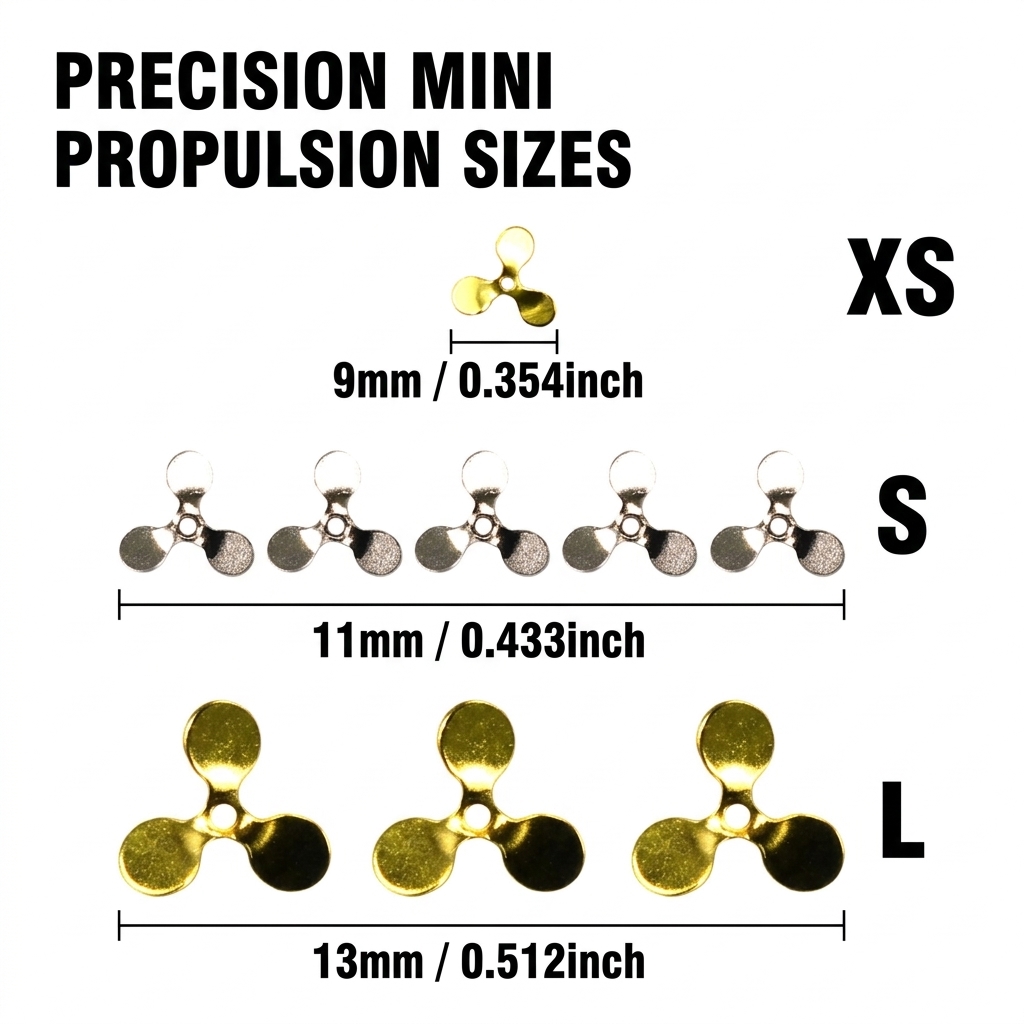 200Pcs 3-Blade Propeller Fishi - Fishing Lure Blade Bait บทวิจารณ์และราคา