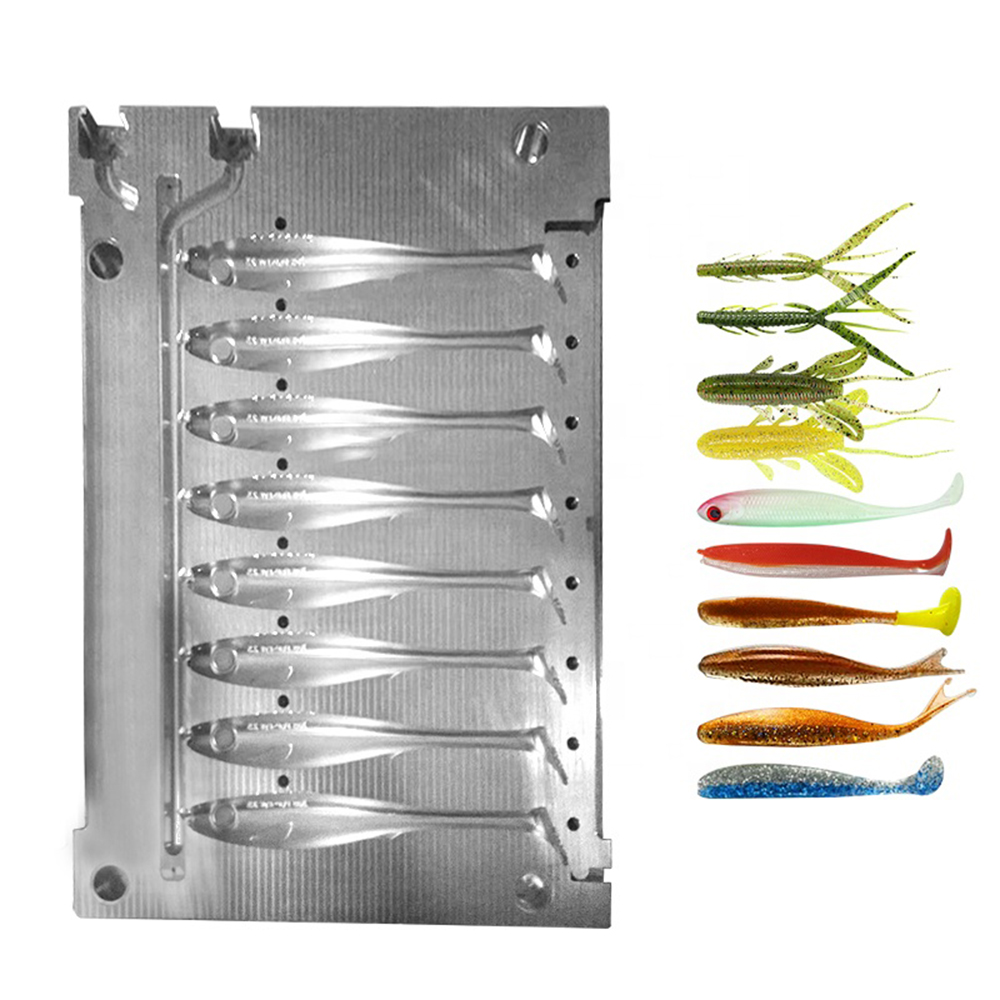 Custom Injection Molded Soft F - Fishing Lure Soft Plastic บทวิจารณ์และราคา