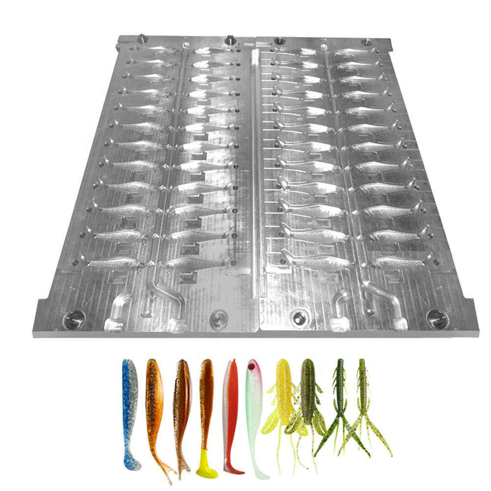 Custom Injection Molded Soft F - Fishing Lure Soft Plastic บทวิจารณ์และราคา