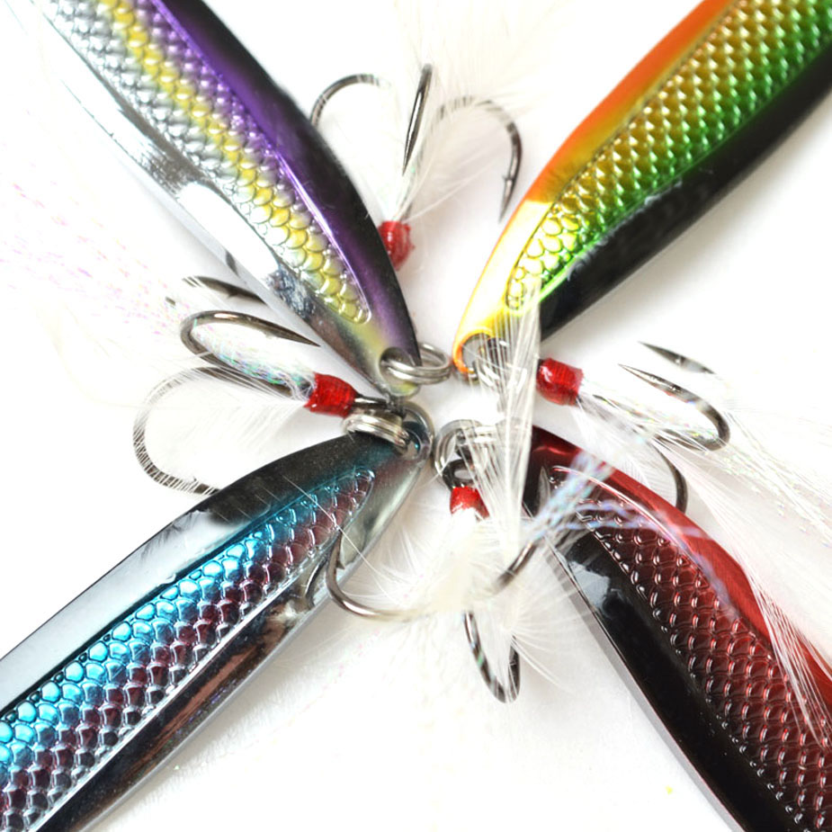 TOMA Metal Zinc Spoon Fishing  - Fishing Lure Crankbait บทวิจารณ์และราคา