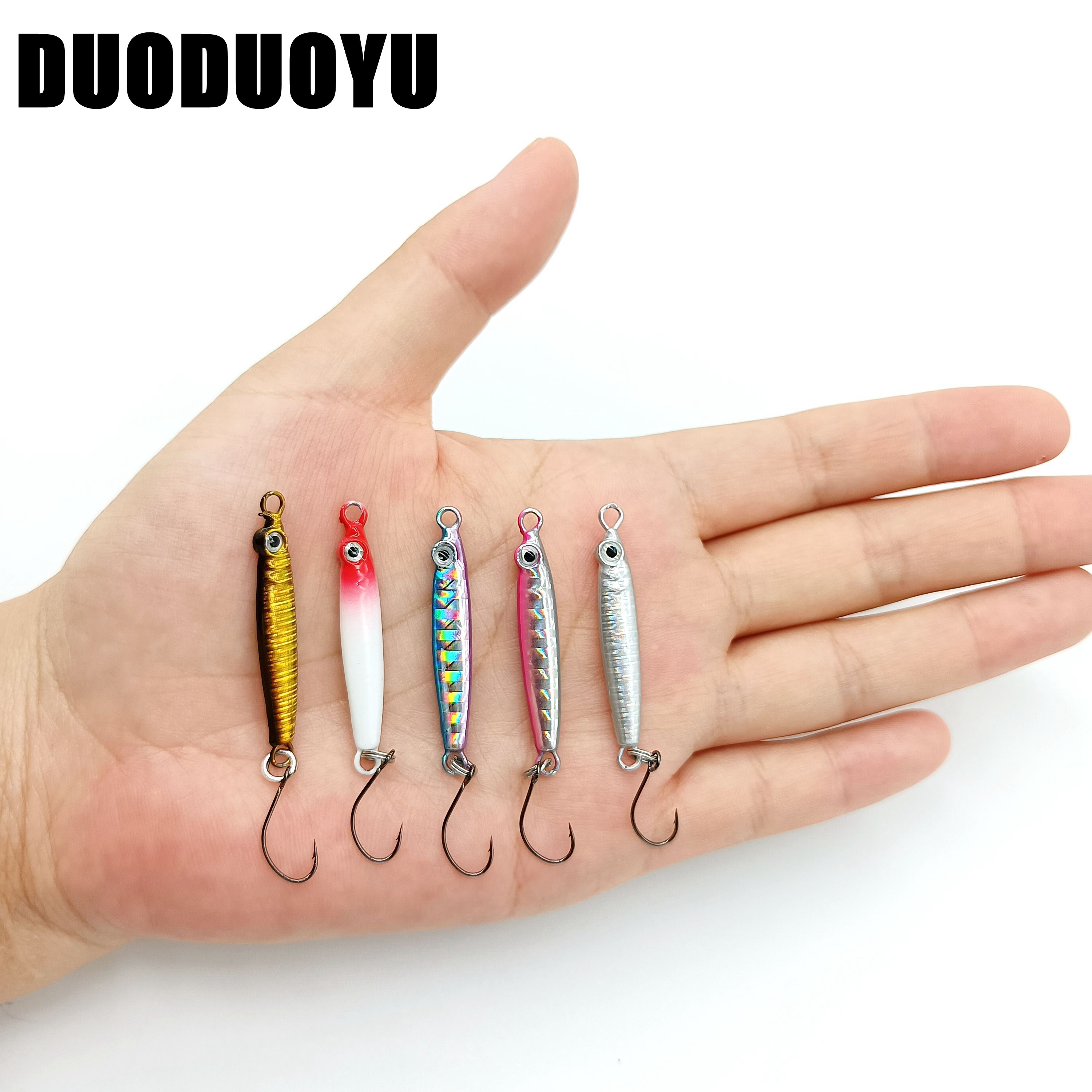 DUODUOYU 5PCS Mini  Metal Jig  - Fishing Lure Soft Plastic บทวิจารณ์และราคา