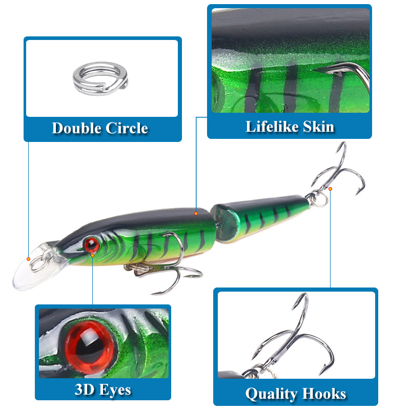 1Pcs Lifelike Artificial Crank - Fishing Lure Popper บทวิจารณ์และราคา