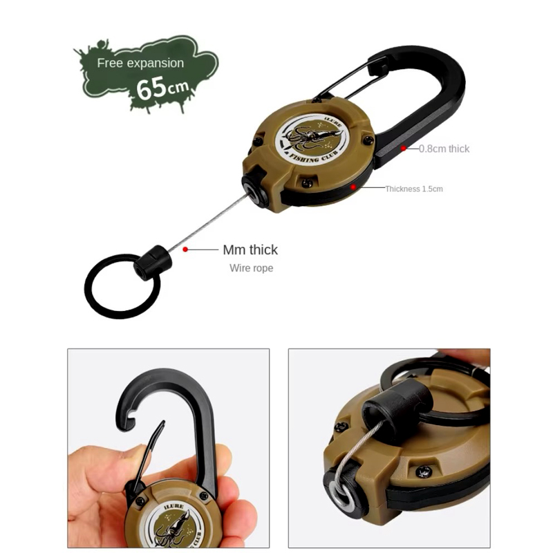Squid Jig Hook Caps and Carabi - Fishing Lure Accessories บทวิจารณ์และราคา