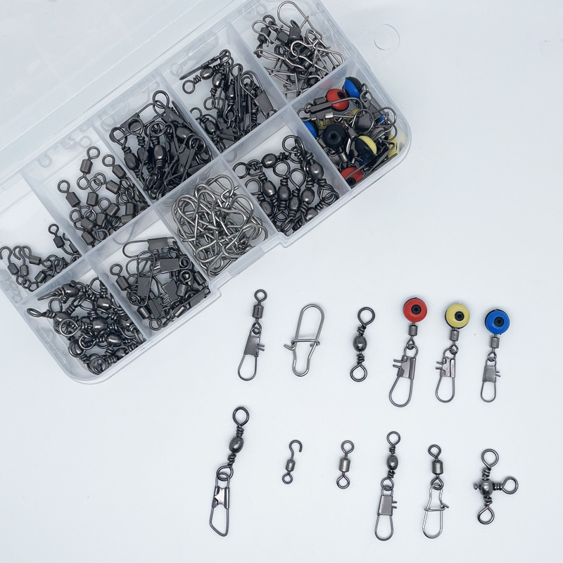 115pcs Fishing Swivel Connecto - Fishing Lure Making Kit บทวิจารณ์และราคา