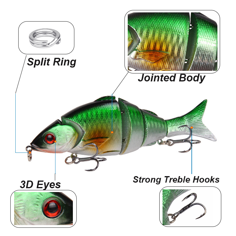 YUCONG 1PCS Minnow Fishing Lur - Fishing Lure Crankbait บทวิจารณ์และราคา