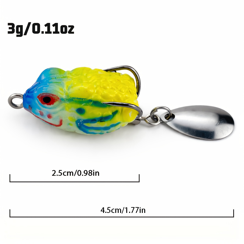 8pcs Topwater Frog Fishing Lur - Fishing Lure Blade Bait บทวิจารณ์และราคา