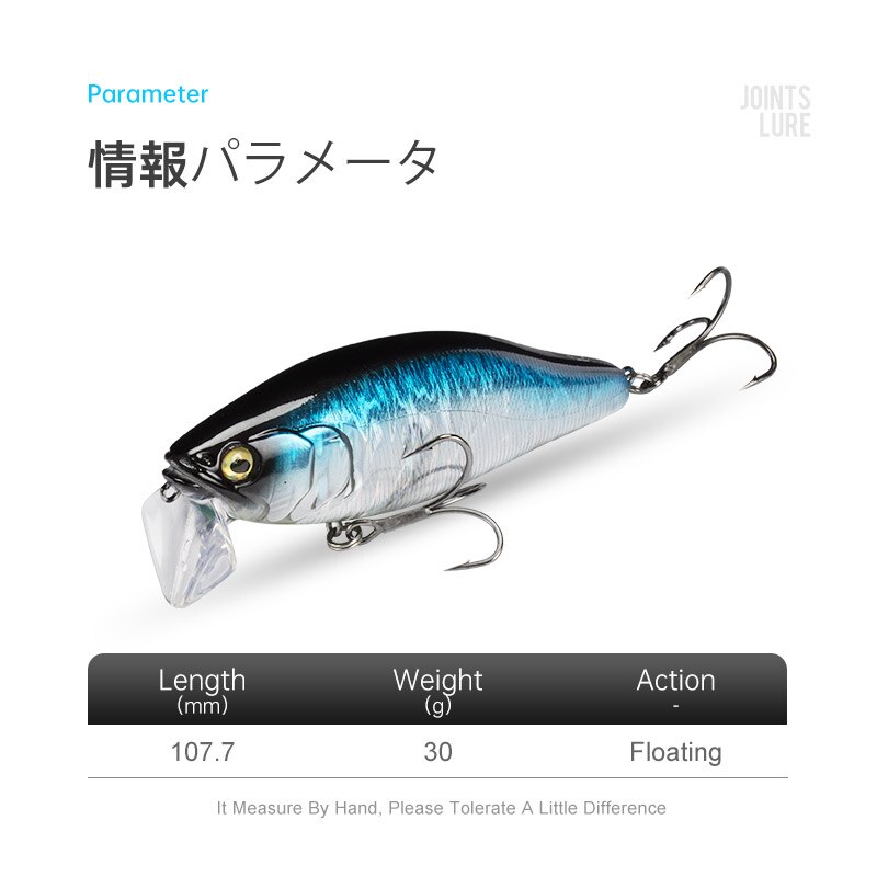 I-JACK Minnow Fishing Lures 10 - Fishing Lure Topwater บทวิจารณ์และราคา