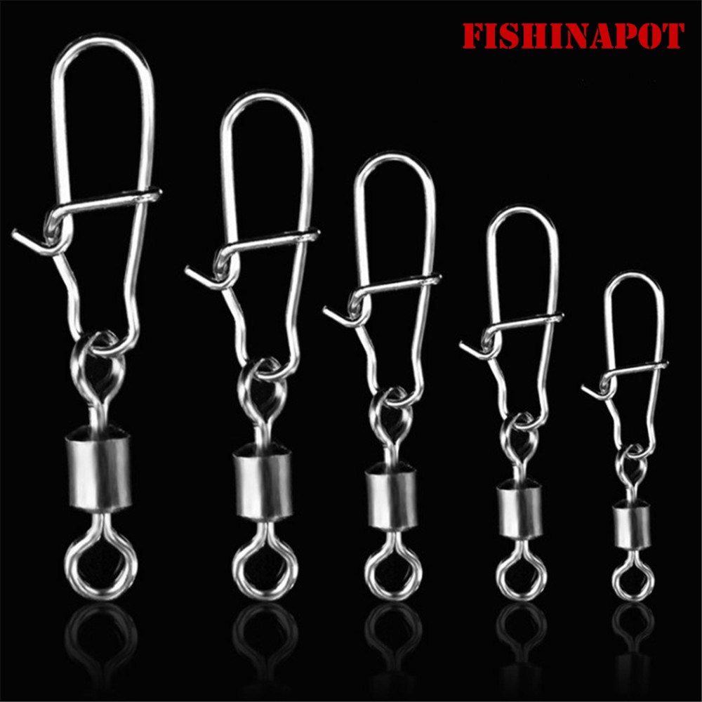 FISHINAPOT 30pcs/lot 2#-10# St - Fishing Lure Spinnerbait บทวิจารณ์และราคา
