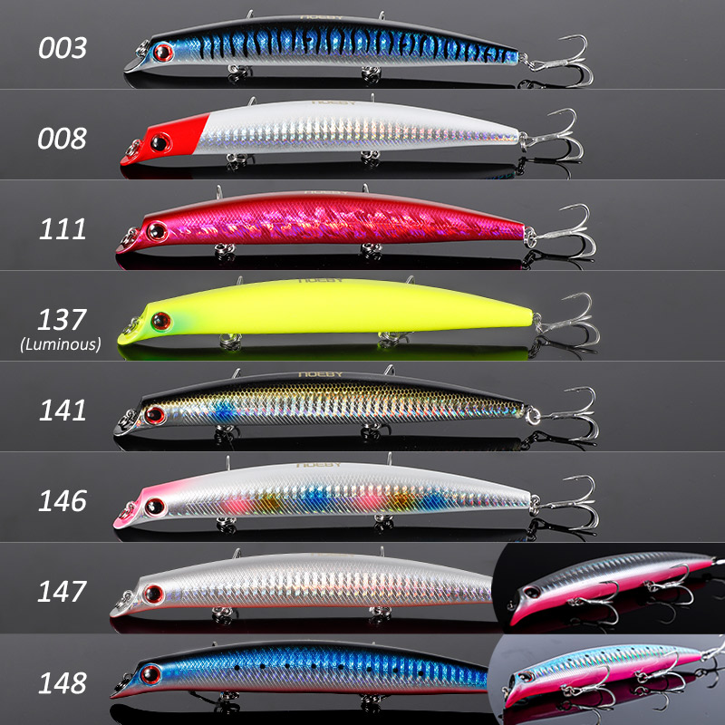 NOEBY Sasuke Minnow Fishing Lu - Fishing Lure Swimbait บทวิจารณ์และราคา
