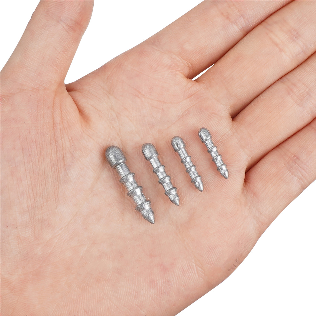 60PCS Nail weights Worm Fishin - Fishing Lure Accessories บทวิจารณ์และราคา