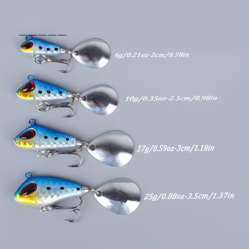 5/6pcs Mini VIB With Spoon Fis - Fishing Lure Crankbait บทวิจารณ์และราคา