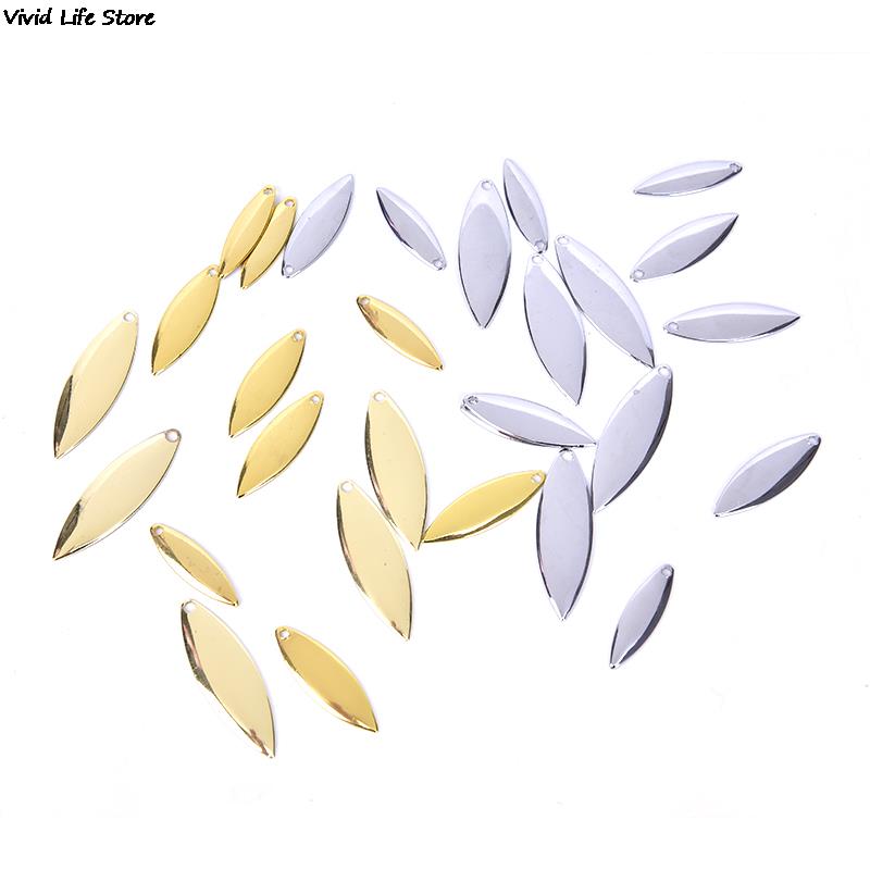 50pcs 45g/50g/75g Metal Willow - Fishing Lure Blade Bait บทวิจารณ์และราคา