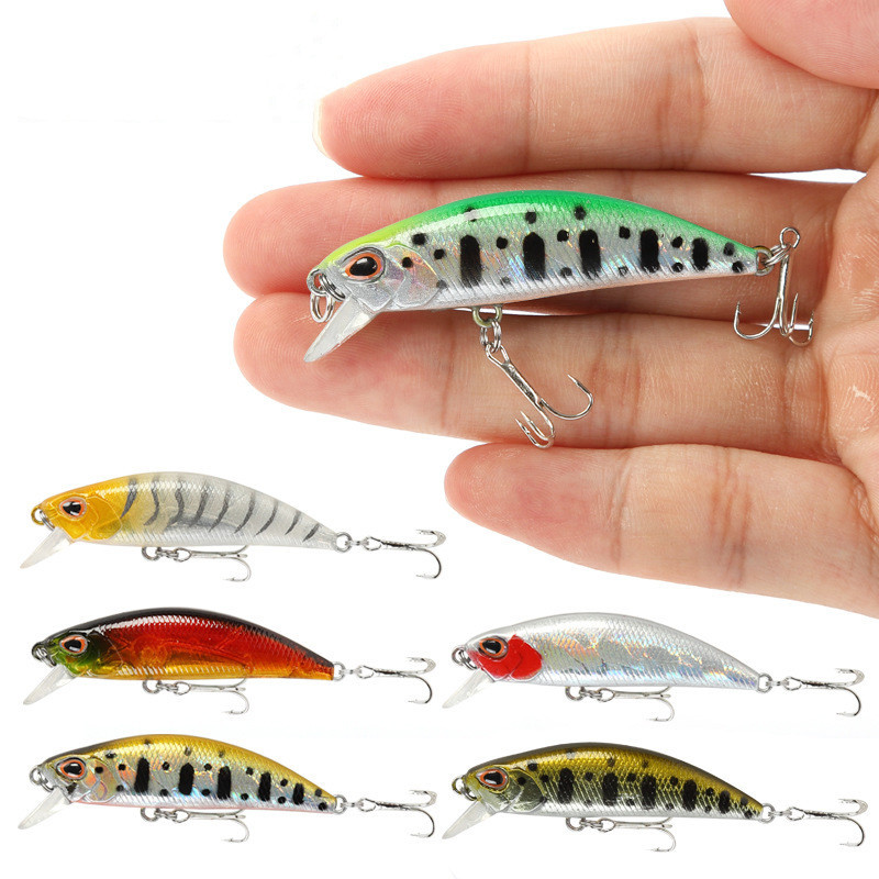 Mini Sinking Minnow Wobblers F - Fishing Lure Crankbait บทวิจารณ์และราคา