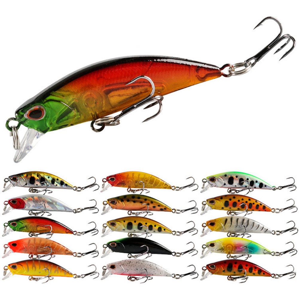Mini Sinking Minnow Wobblers F - Fishing Lure Crankbait บทวิจารณ์และราคา