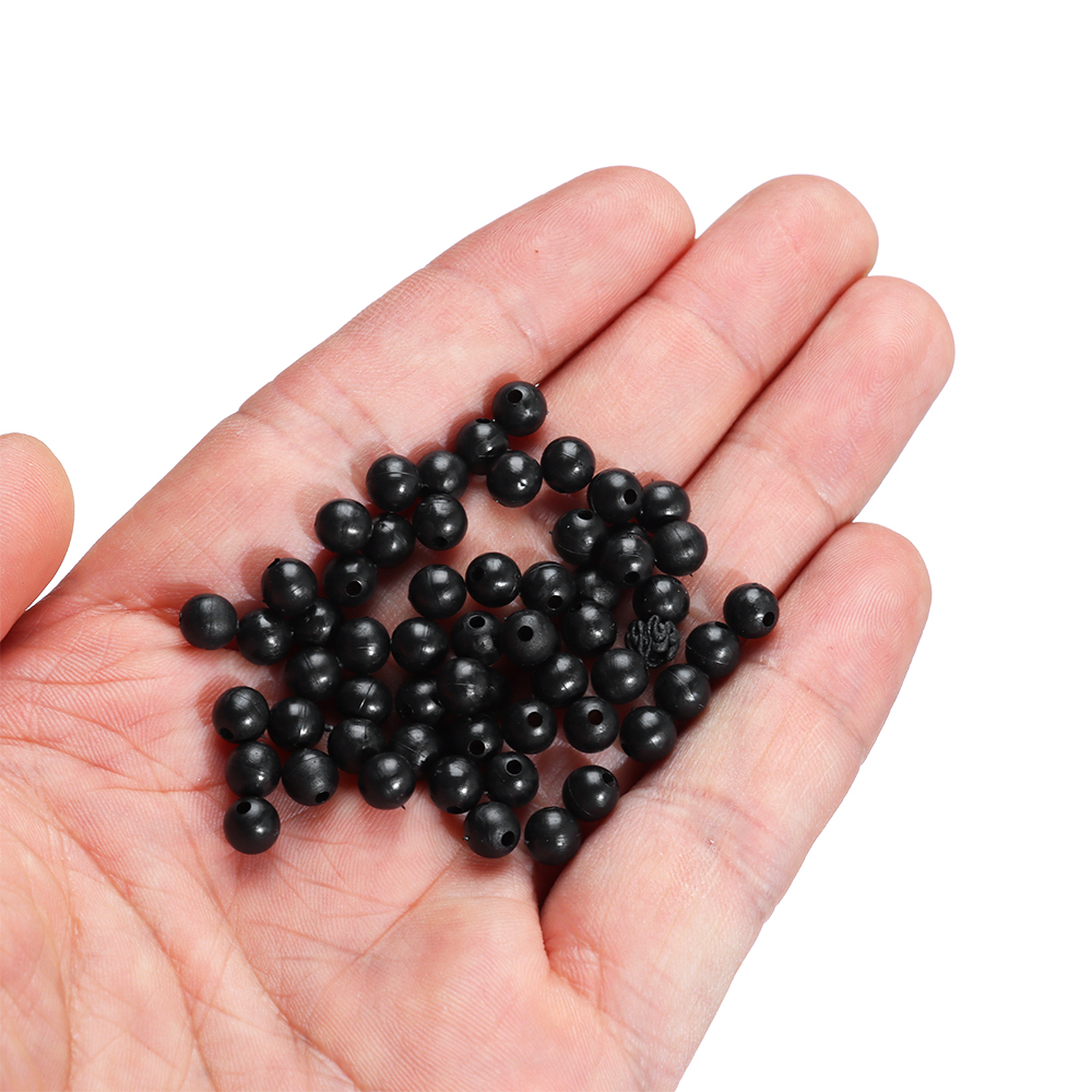 100pcs/lot Fishing Beads Space - Fishing Lure Soft Plastic บทวิจารณ์และราคา