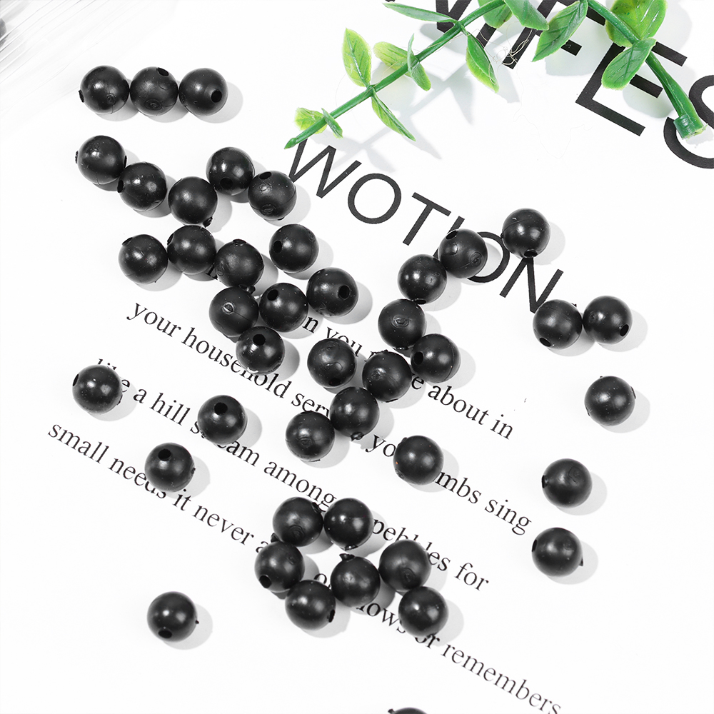 100pcs/lot Fishing Beads Space - Fishing Lure Soft Plastic บทวิจารณ์และราคา