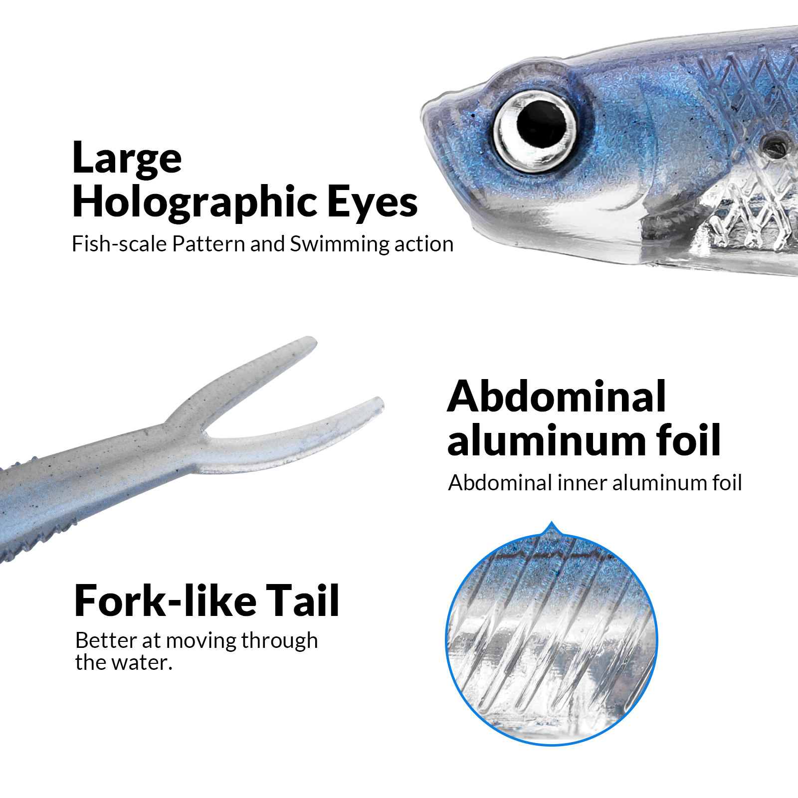 12pcs Soft Bait 75mm 1.8g Jerk - Fishing Lure Jerkbait บทวิจารณ์และราคา