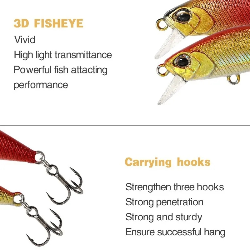 15Pcs Sinking Minnow Fishing L - Fishing Lure Jerkbait บทวิจารณ์และราคา