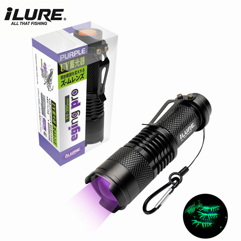 Mini UV Flashlight 395nm Ultra - Fishing Lure Jig บทวิจารณ์และราคา