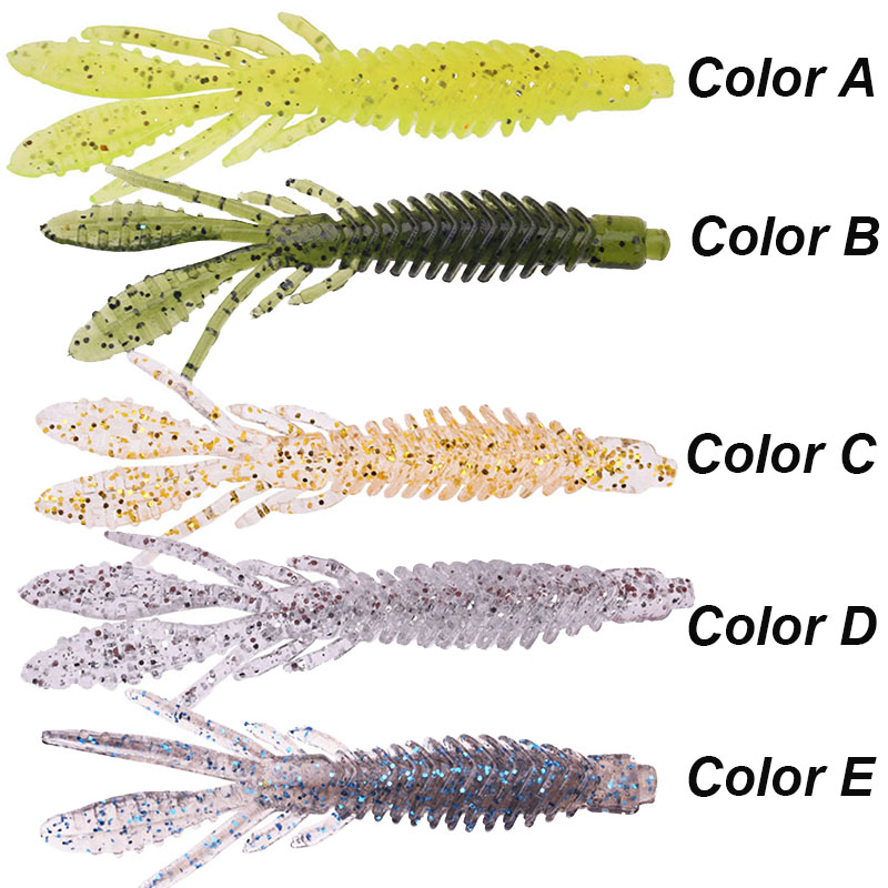 WESTBASS 5PCS Soft Larva Baits - Fishing Lure Soft Plastic บทวิจารณ์และราคา