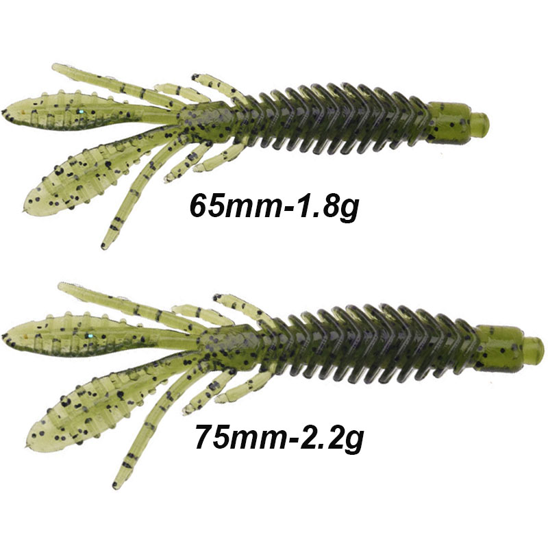 WESTBASS 5PCS Soft Larva Baits - Fishing Lure Soft Plastic บทวิจารณ์และราคา
