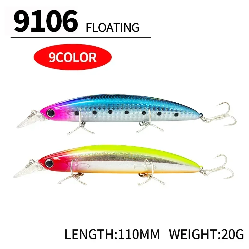 Floating Minnow Fishing Lures  - Fishing Lure Topwater บทวิจารณ์และราคา