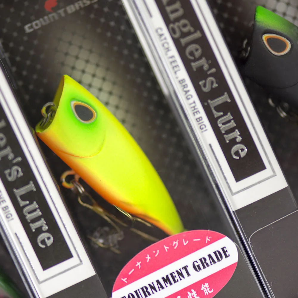 Countbass Popper Hard Bait Fis - Fishing Lure Popper บทวิจารณ์และราคา